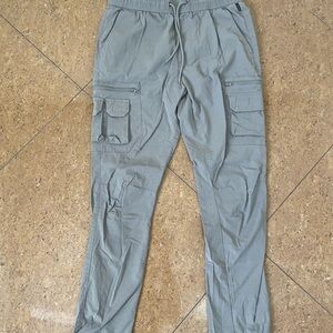 PacSun Light Gray Cargo Pants